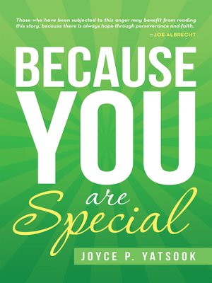 cover image of Because You Are Special